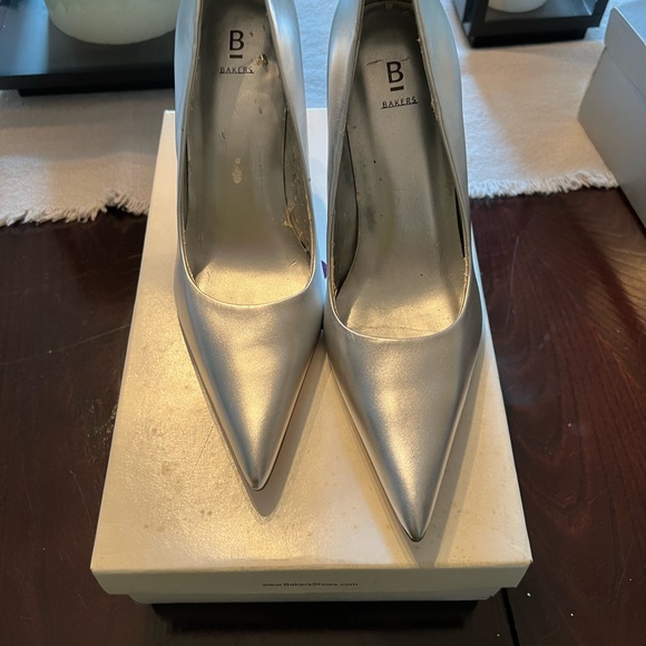 Baker Silver Pumps - Picture 2 of 3